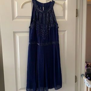 New- never worn. Navy Blue dress
